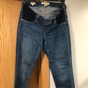 Madewell maternity jeans - ankle length - Size 25